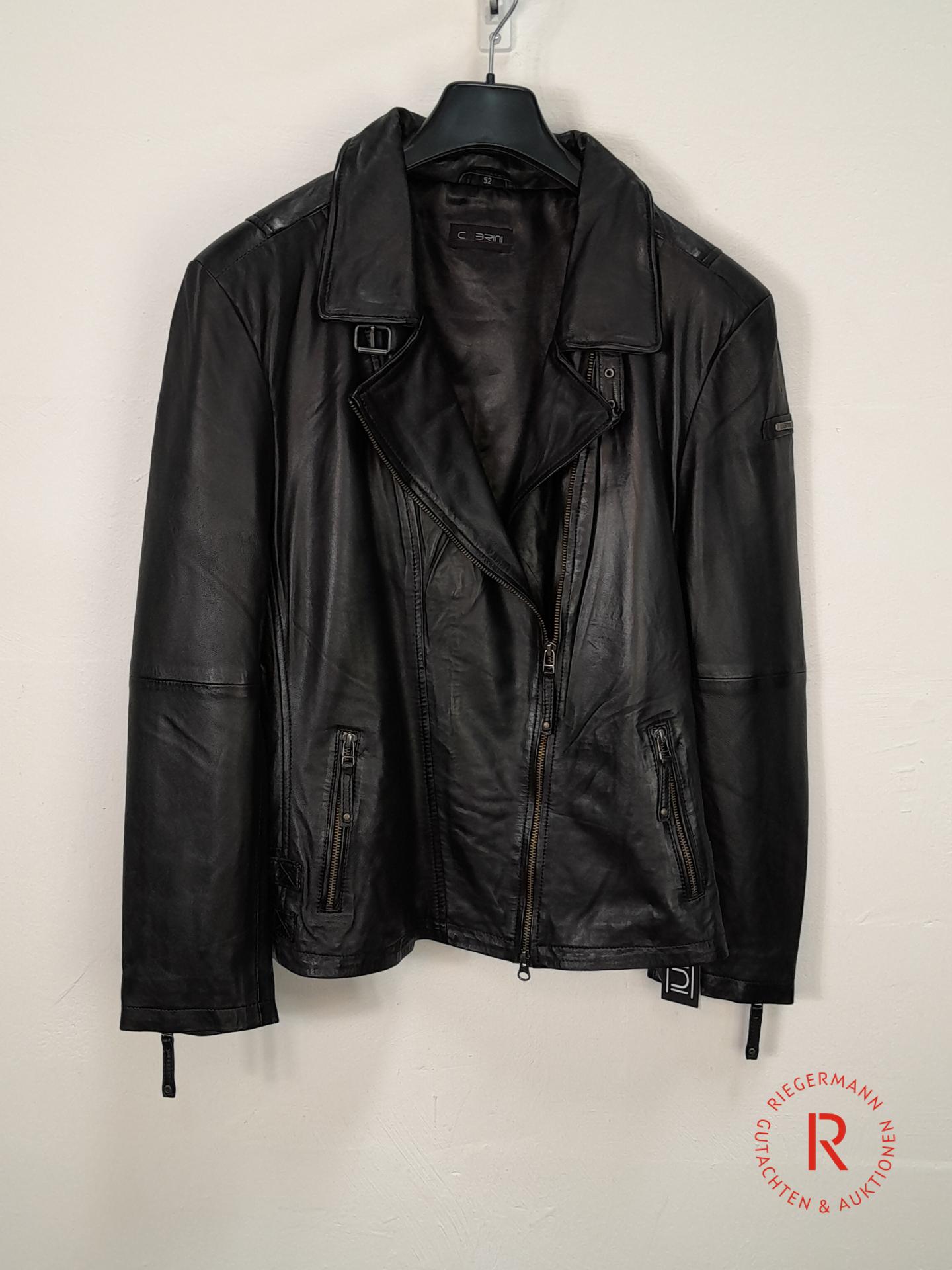 DAMEN LEDERJACKE GRÖSSE 52